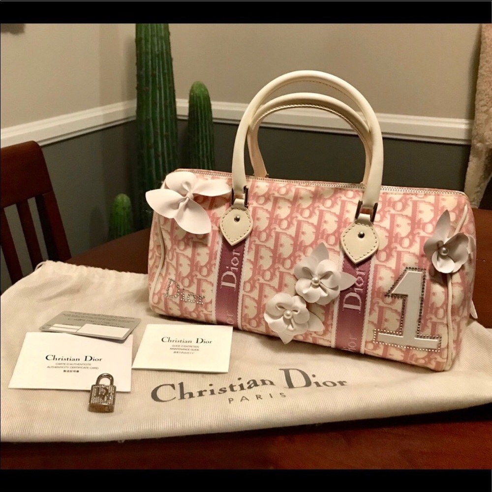 (SOLD) Authentic Dior Boston bag